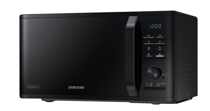 Микроволновая печь 23L GRILL MG23K3515AK/BW чёрный SAMSUNG фото 9
