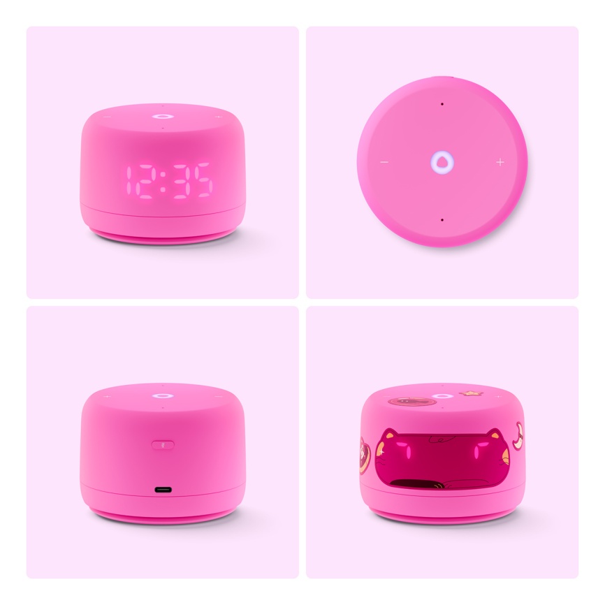 Умная колонка Яндекс Станция Лайт 2 с Алисой, розовый, 6Вт фото 3