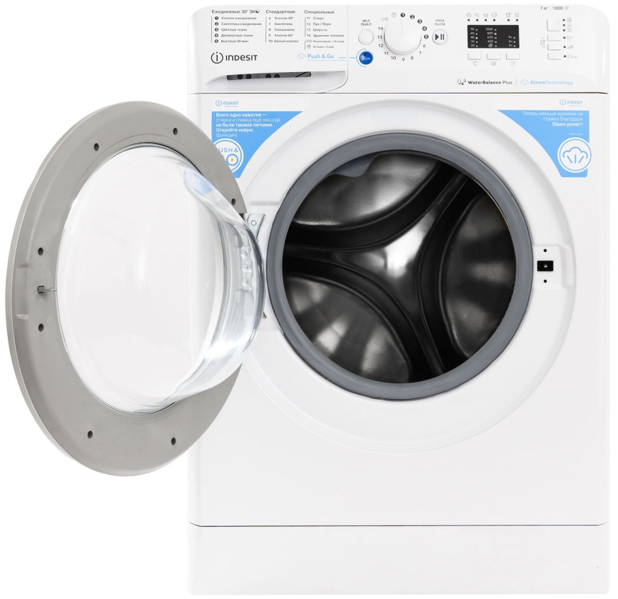 Стиральная машина Indesit BWSA 7109 WSV 7 кг, белый фото 4