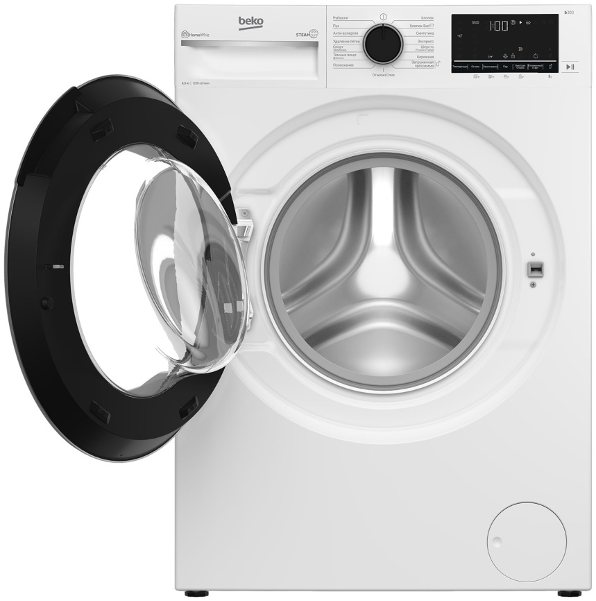 Стиральная машина Beko B3WFR56H2WC автомат 6,5 кг, белый фото 4