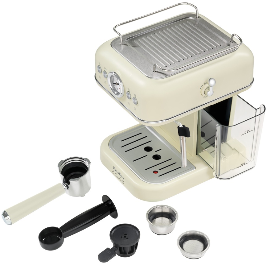 Кофеварка эспрессо Tesler ECM-245 BEIGE фото 18