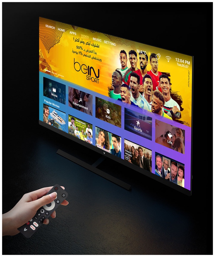 Телевизор Viomi YMD65C, 65 дюйма, 4K Ultra HD, смарт ТВ, Android 11, черный фото 5