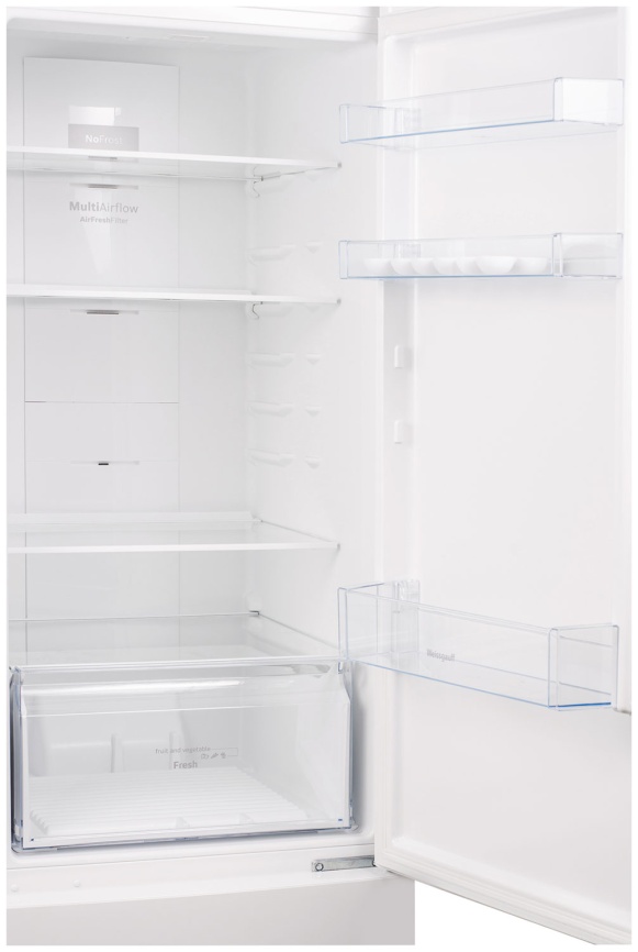 Двухкамерный холодильник Weissgauff CBN2WB1W2 фото 6