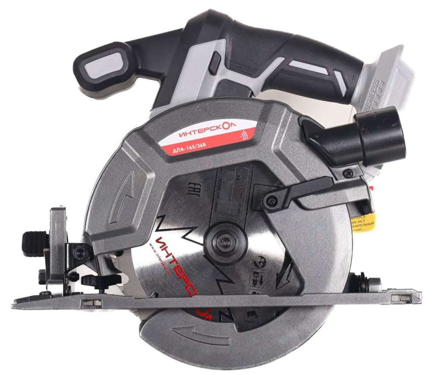 Дисковая (циркулярная) пила Интерскол DPA-165/36V 817.0.0.70 фото 2