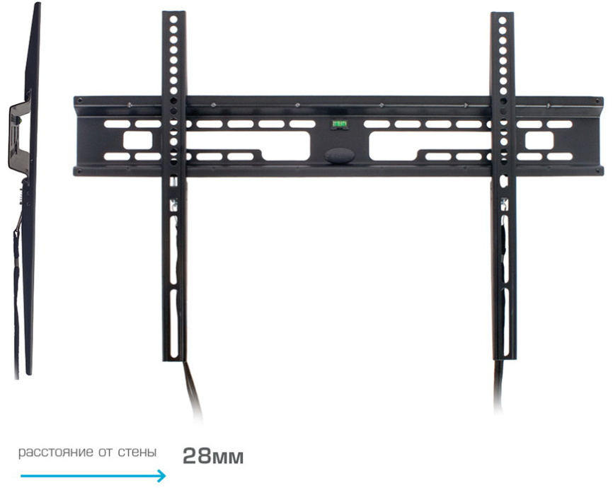 Кронштейн для телевизора Kromax FLAT-1 black фото 5