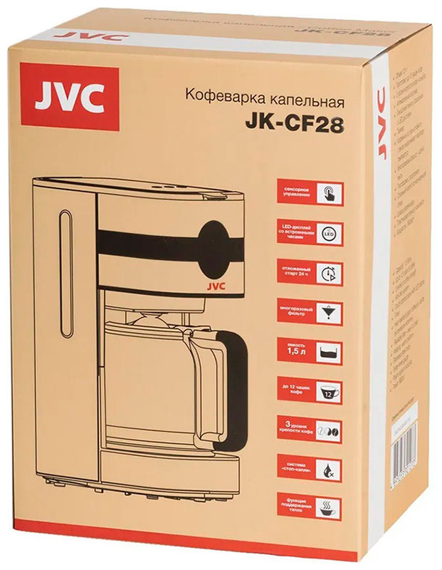 Кофеварка JVC JK-CF28 фото 8