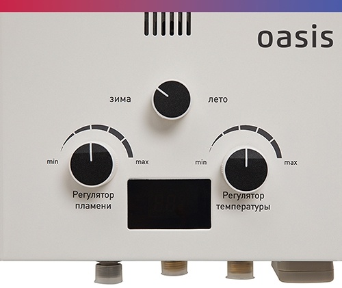 Газовый водонагреватель Oasis OR-12 W белый фото 3