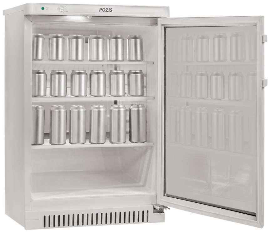 Холодильная витрина Pozis СВИЯГА 514 No Frost 139 л, серебристый фото 1