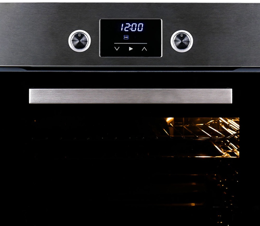 Электрический духовой шкаф LEX EDP 093 IX NEW 59 см, 60 л гриль конвекция, серебристый фото 2