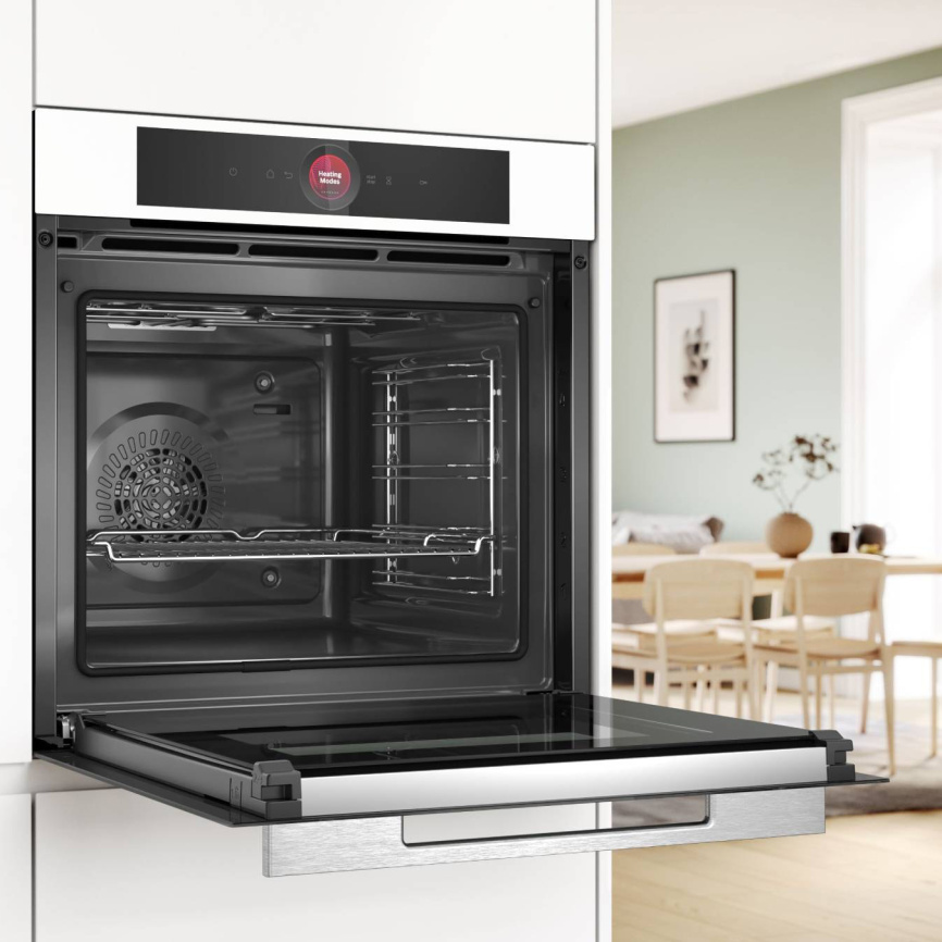 Встраиваемая электрическая духовка BOSCH Встраиваемый духовой шкаф BOSCH HBG7741W1 фото 3