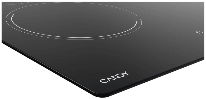 Электрическая варочная панель Candy CHXC64NB 58 см, 4 конфорки стеклокерамика, черный фото 5