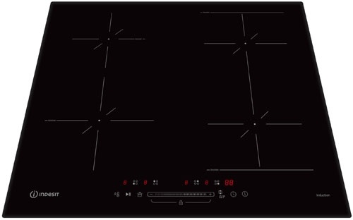 Электрическая варочная панель Indesit IB 40CS60 NE, стеклокерамика, черный фото 2
