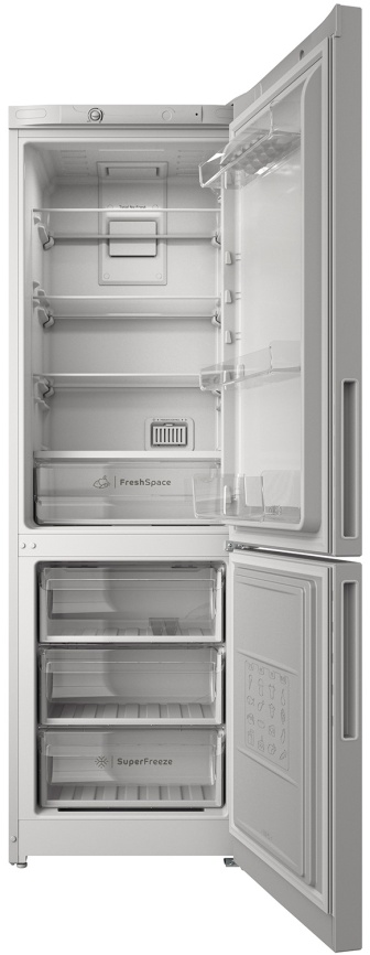 Двухкамерный холодильник Indesit ITR 4180 W No frost, ускоренная заморозка, белый фото 3