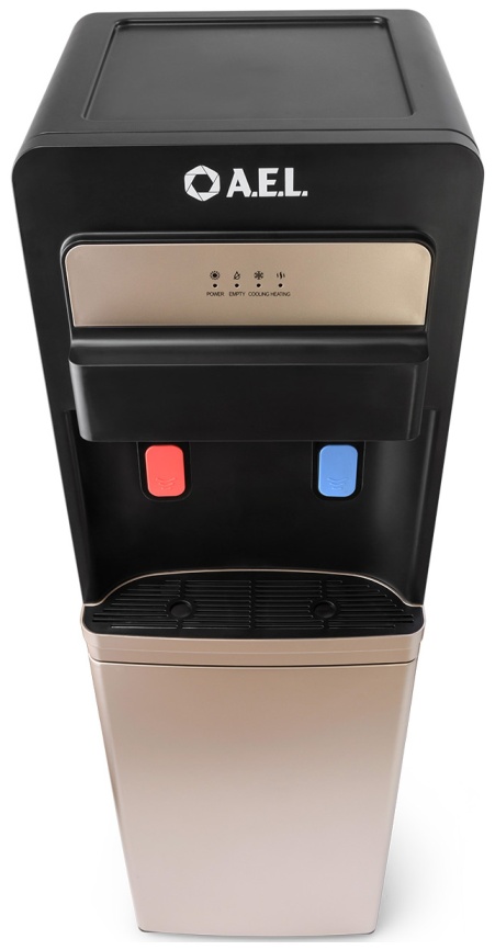 Кулер для воды AEL LD-AEL-805a, black/gold (00426) фото 5