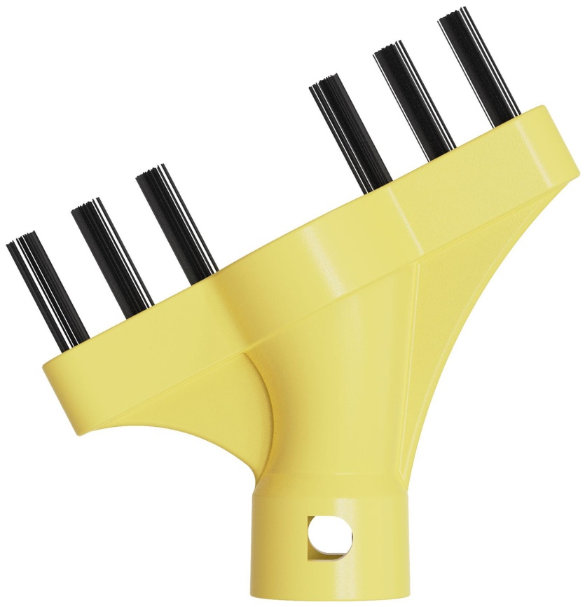 Пароочиститель Polaris PSC 1702C, черный/желтый фото 8