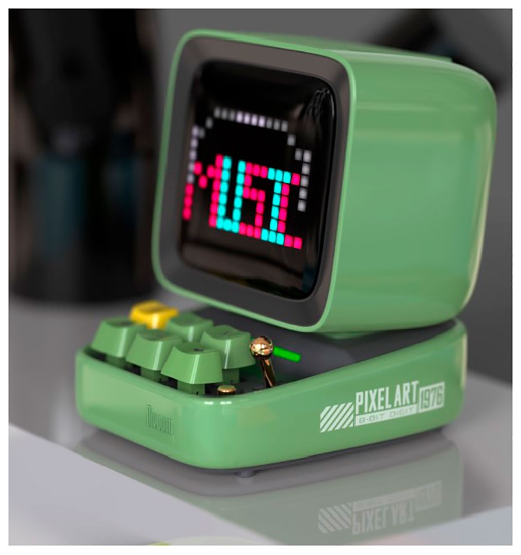 Умная колонка Divoom Ditoo Pro зеленая (41000009680) фото 6