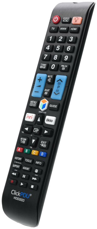 Универсальный пульт ClickPDU HOD2033 для телевзора SAMSUNG (HOD-1380) фото 2