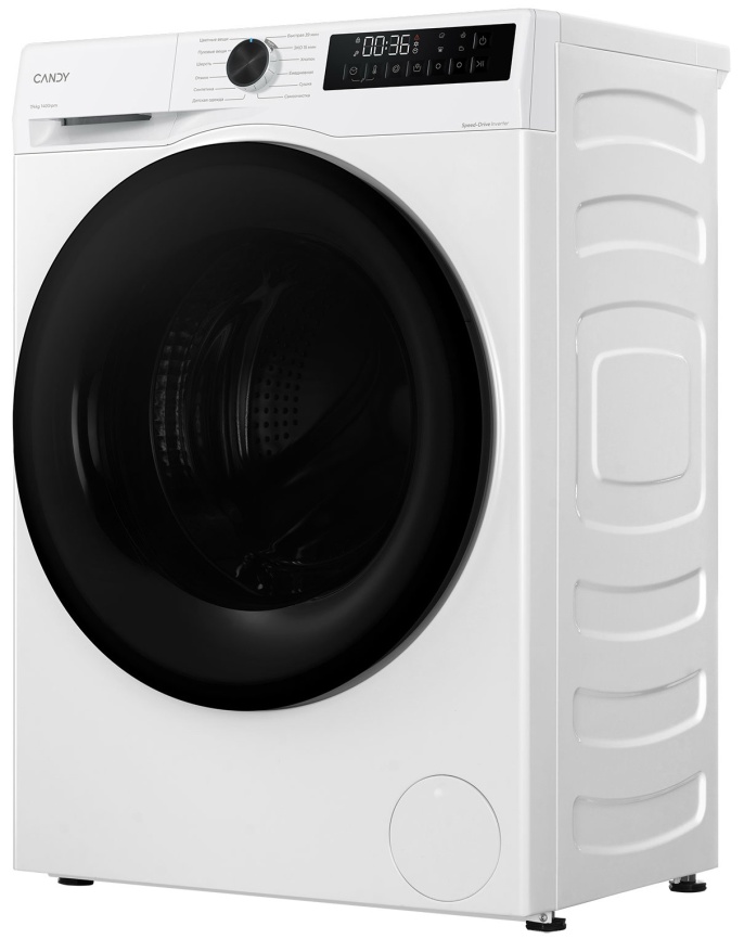 Стиральная машина с сушкой Candy Nova C33D4 474MBBW-07 7 кг, белый фото 6