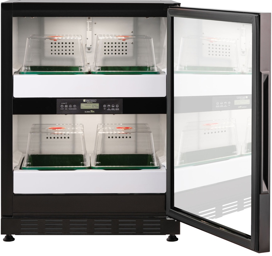 Шкаф для выращивания микрозелени Urban Cultivator Dr.Greens Residential, черный (9003V) фото 2