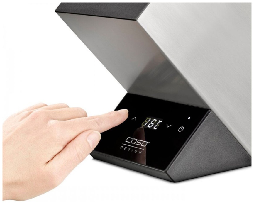 Охладитель бутылок Caso WineCase One Inox, 5-15 градусов, для 1 бутылки фото 4