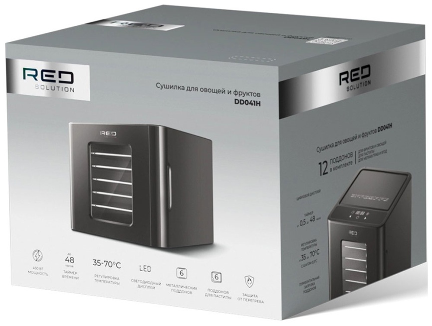 Сушилка для овощей и фруктов Red Solution DD041H фото 10