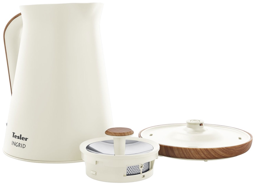 Чайник электрический Tesler KT-1740, beige фото 8