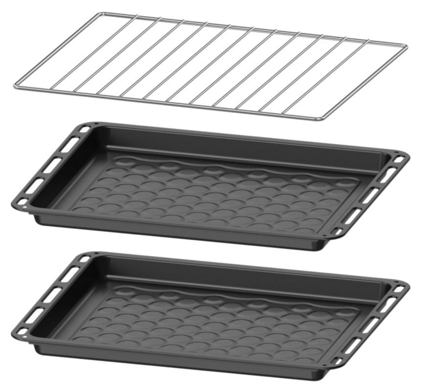 Электрический духовой шкаф Darina 1U5 BDE 112 707 X3 59 см, 65 л гриль конвекция, серебристый фото 10