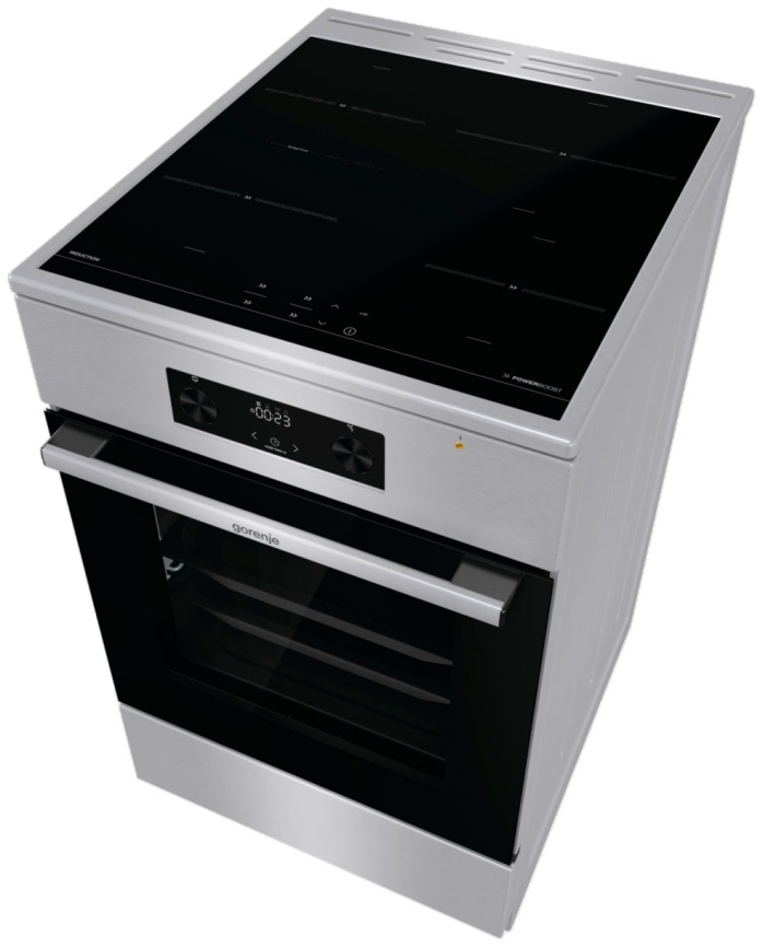 Электроплита Gorenje GEIT5C61XPG 50 см, 4 конфорки, серебристый фото 7