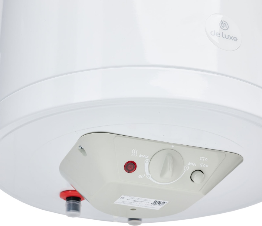 Водонагреватель накопительный De luxe 3W 80 VH1 белый фото 2