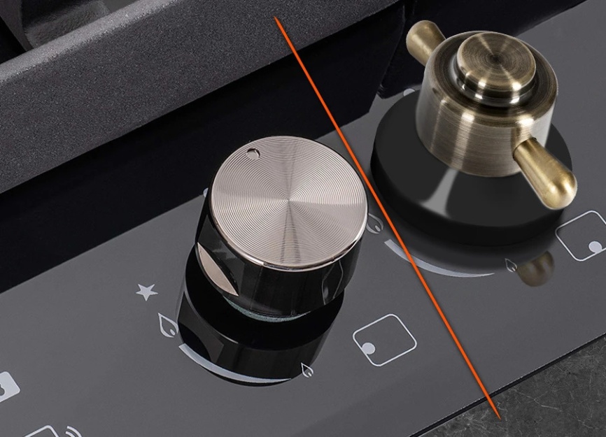 Газовая варочная панель Hiberg VM 7155 B 68 см, 5 конфорок электроподжиг газконтроль, черный фото 15