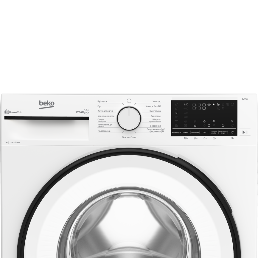 Стиральная машина B3WFR572W 7329910005 BEKO фото 2