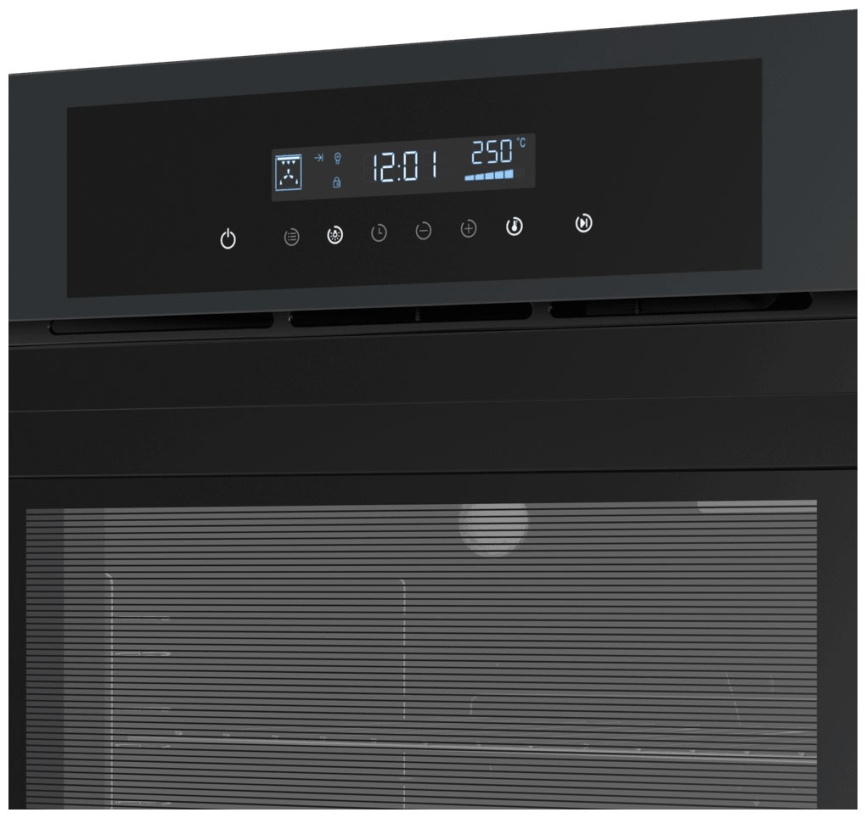 Электрический духовой шкаф Maunfeld AEOD6063G1 59 см, 60 л гриль конвекция, графит фото 7