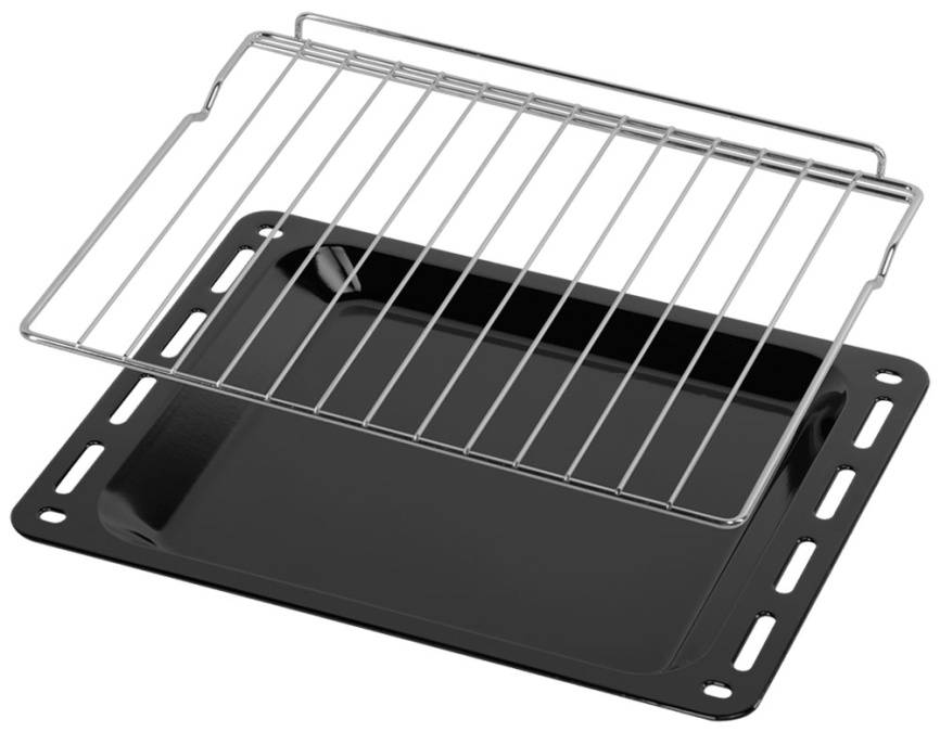 Газовый духовой шкаф Maunfeld EOGC604W Slim 59 см, 60 л конвекция, белый фото 10