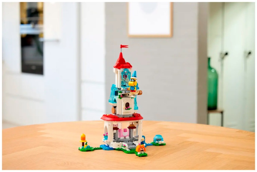 Конструктор Lego Super Mario Доп. набор «Наряд Пич-кошки и Ледяная башня» (71407) фото 6