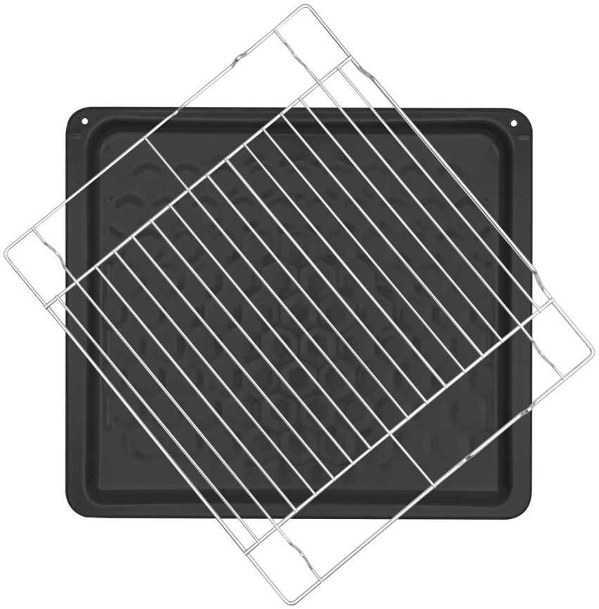 Электрический духовой шкаф Hansa BOEI694003 59 см, 77 л, гриль и конвекция, черный фото 3