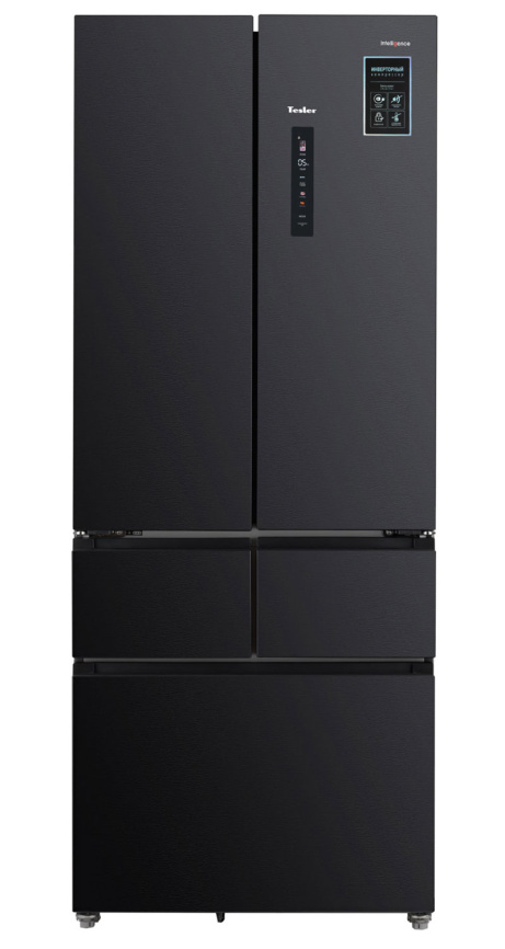 Многокамерный холодильник Tesler RFD-427BI GRAPHITE No frost, темно-серый фото 1