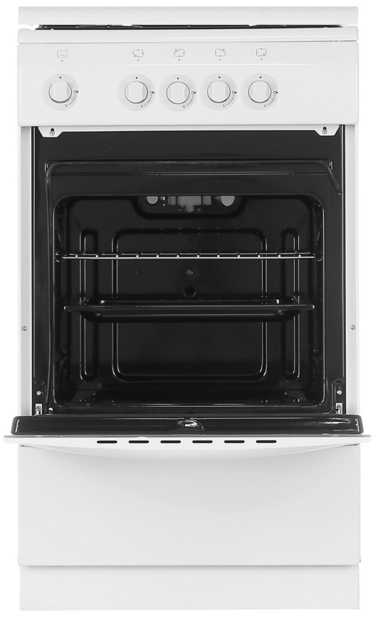 Газовая плита De luxe 5040.37 г к 50 см, 43 л, 4 конфорки, белый фото 11