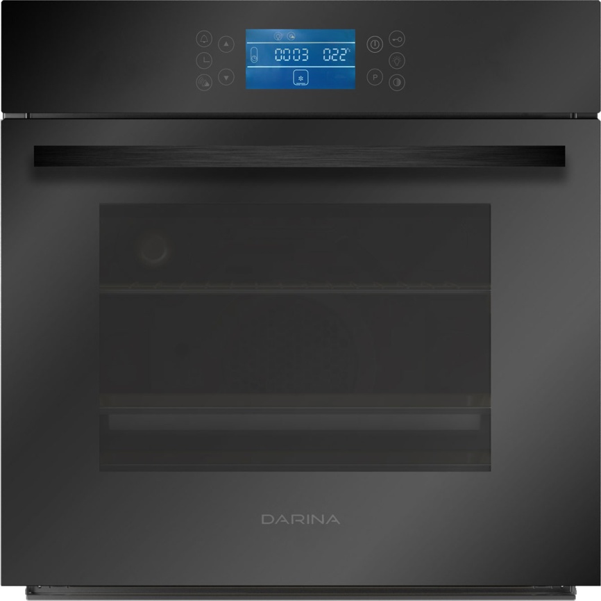 Электрический духовой шкаф Darina 2V BDE 112 710 BB 59 см, 65 л, гриль и конвекция, черный фото 1