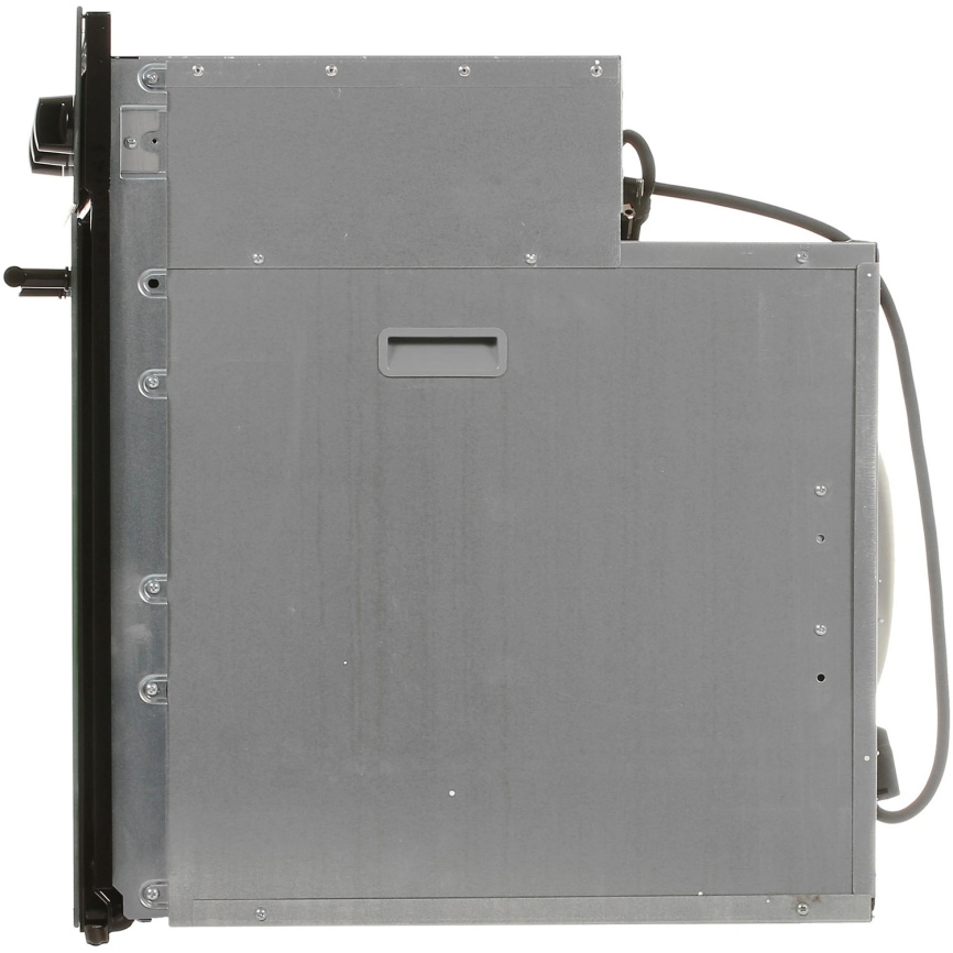 Электрический духовой шкаф De luxe 6006.03 эшв - 033 59 см, 58 л, гриль и конвекция, черное стекло фото 4