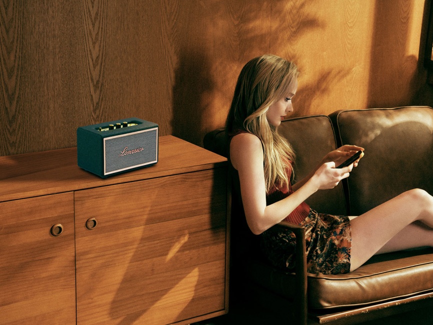 Портативная колонка Lonzuer Dream, зеленый фото 10