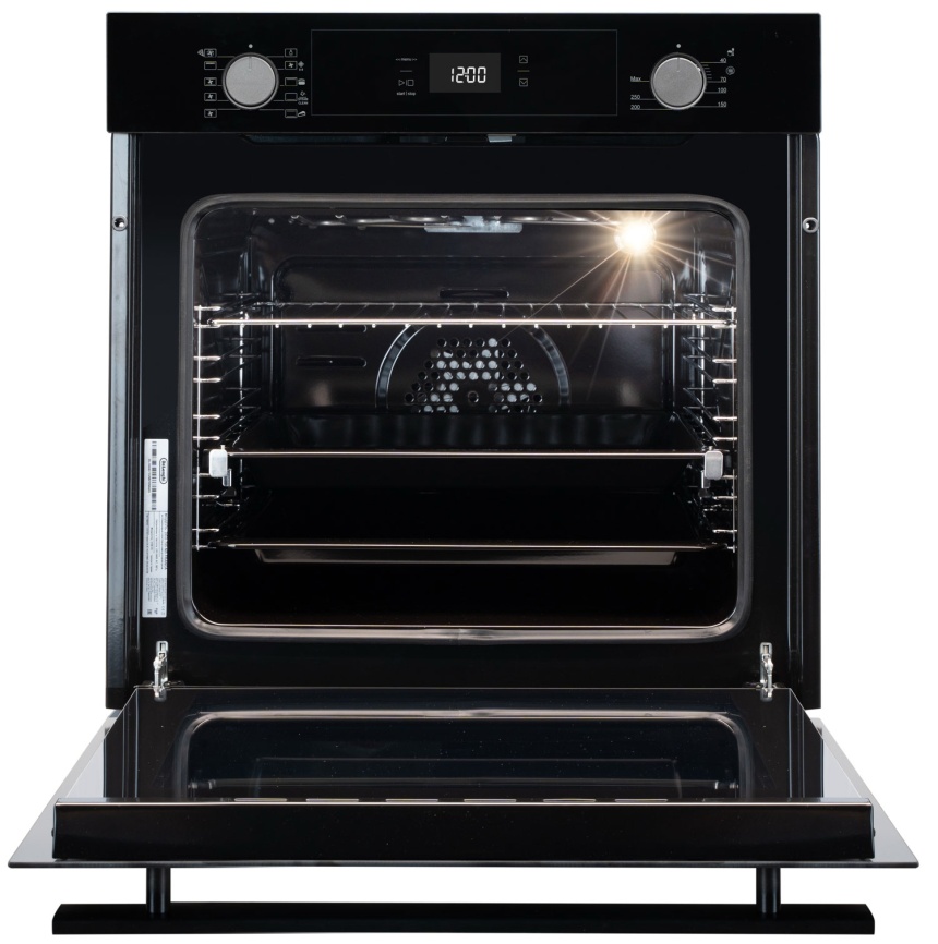 Электрический духовой шкаф De’Longhi DEO 735 NB FRANCA 59 см, 72 л, гриль и конвекция, черный фото 3