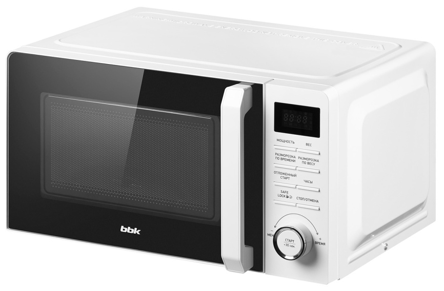 Микроволновая печь - СВЧ BBK 20MWS-720T/W, белый фото 4