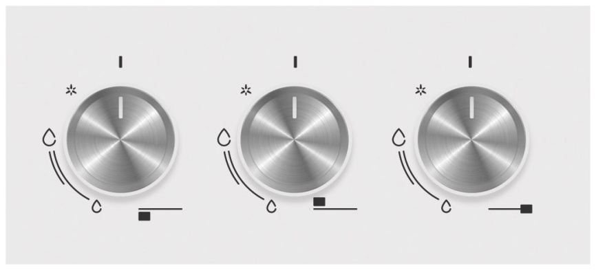 Газовая варочная панель Simfer H45N30W416 44 см, 3 конфорки электроподжиг, белый фото 2