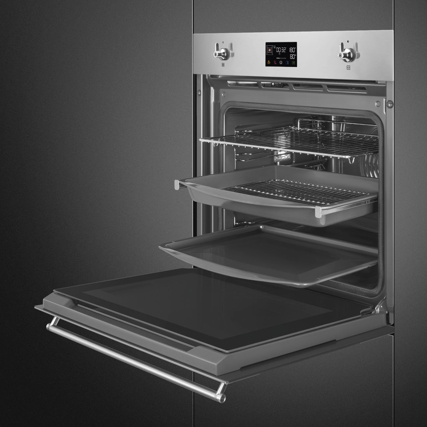 Встраиваемый духовой шкаф SMEG SOP6302S2PX фото 4