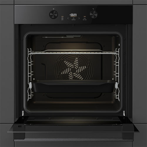 Электрический духовой шкаф Gorenje BOS6737E05DBG 59 см, 77 л, гриль и конвекция, черный фото 2