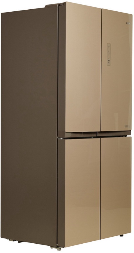 Многокамерный холодильник Centek CT-1756 NF Beige Glass No frost, бежевый фото 4