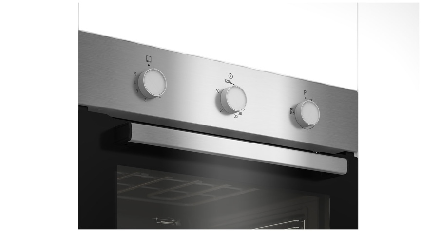 Газовый духовой шкаф Beko BBIGT21100X 59 см, 72 л гриль, серебристый фото 4