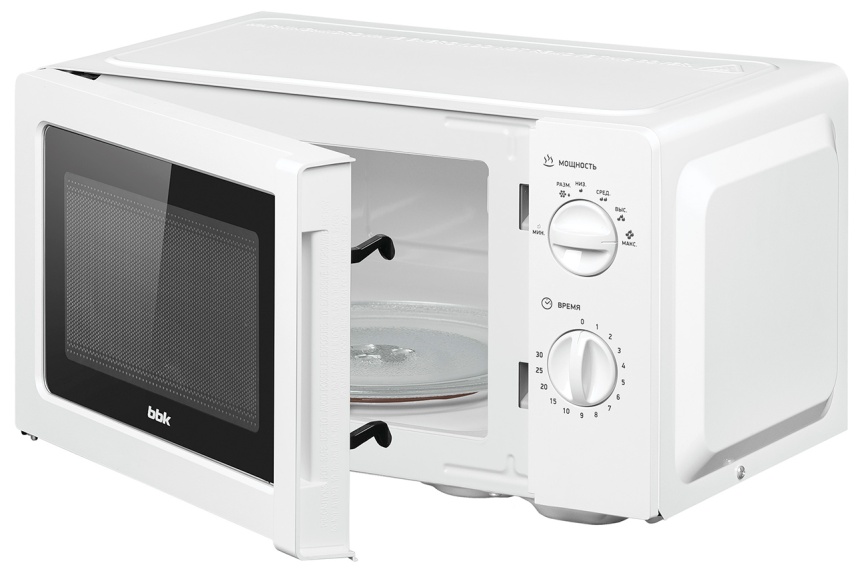 Микроволновая печь - СВЧ BBK 20MWS-777M/W, белый фото 6