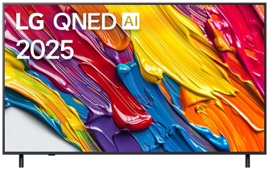 Телевизор LG 65QNED82A6B.ARUG, 65 дюйма, 4K Ultra HD, смарт ТВ, WebOS 25, черный фото 1