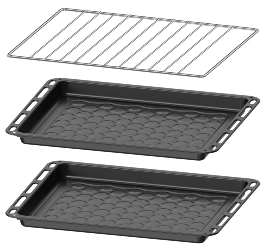 Электрический духовой шкаф Darina 1U5 BDE 112 708 X5 59 см, 65 л гриль конвекция, серебристый фото 10